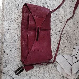 Alexander McQueen leather satchel purse